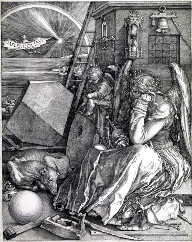 Paseo melancólico, matemático y artístico por un grabado alemán del siglo XVI